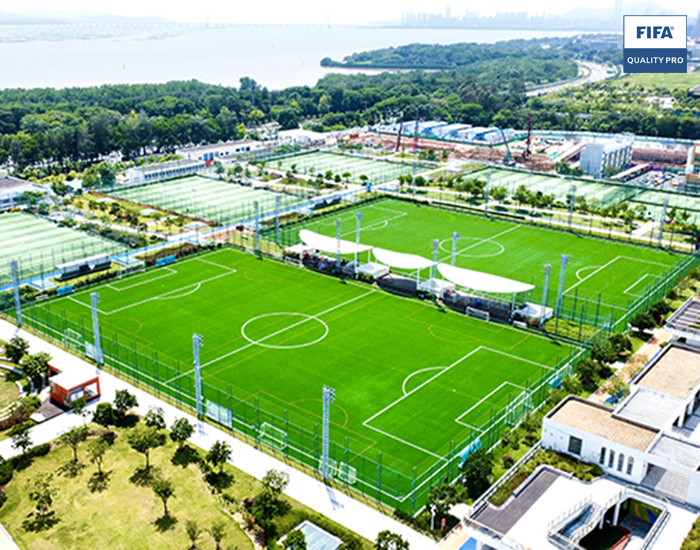 深圳福田海濱生態(tài)體育公園A1和A2足球場(chǎng)